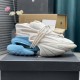 Balmain Unicorn Sneakers in Neoprene and Leather Blue Balmain Unicorn Sneakers in Neoprene and Leather Blue