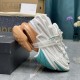 Balmain Unicorn Sneakers in Neoprene and Leather Green Balmain Unicorn Sneakers in Neoprene and Leather Green