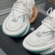 Balmain Unicorn Sneakers in Neoprene and Leather Green Balmain Unicorn Sneakers in Neoprene and Leather Green
