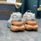 Balmain Unicorn Sneakers in Neoprene and Leather Green Balmain Unicorn Sneakers in Neoprene and Leather Green