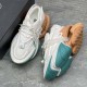 Balmain Unicorn Sneakers in Neoprene and Leather Green Balmain Unicorn Sneakers in Neoprene and Leather Green