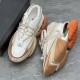 Balmain Unicorn Sneakers in Neoprene and Leather Orange Balmain Unicorn Sneakers in Neoprene and Leather Orange