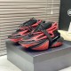 Balmain Calfskin Unicorn Low-top Sneakers Red Balmain Calfskin Unicorn Low-top Sneakers Red
