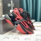 Balmain Calfskin Unicorn Low-top Sneakers Red Balmain Calfskin Unicorn Low-top Sneakers Red
