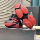 Balmain Calfskin Unicorn Low-top Sneakers Red Balmain Calfskin Unicorn Low-top Sneakers Red