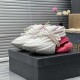 Balmain Unicorn Sneakers in Neoprene and Leather Rose Balmain Unicorn Sneakers in Neoprene and Leather Rose