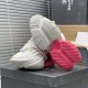 Balmain Unicorn Sneakers in Neoprene and Leather Rose Balmain Unicorn Sneakers in Neoprene and Leather Rose