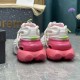 Balmain Unicorn Sneakers in Neoprene and Leather Rose Balmain Unicorn Sneakers in Neoprene and Leather Rose