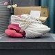 Balmain Unicorn Sneakers in Neoprene and Leather Rose Balmain Unicorn Sneakers in Neoprene and Leather Rose