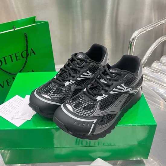 Bottega Veneta Orbit Sneaker Lightweight Technical Fabric and Mesh Black Bottega Veneta Orbit Sneaker Lightweight Technical Fabric and Mesh Black