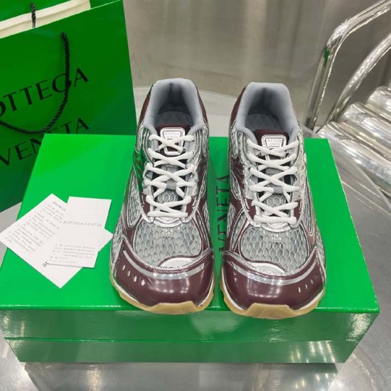 Bottega Veneta Orbit Sneaker Lightweight Technical Fabric and Mesh Brown Bottega Veneta Orbit Sneaker Lightweight Technical Fabric and Mesh Brown