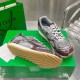Bottega Veneta Orbit Sneaker Lightweight Technical Fabric and Mesh Brown Bottega Veneta Orbit Sneaker Lightweight Technical Fabric and Mesh Brown