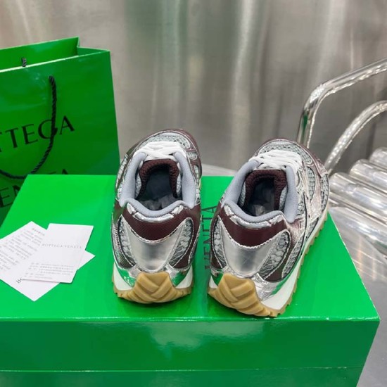 Bottega Veneta Orbit Sneaker Lightweight Technical Fabric and Mesh Brown Bottega Veneta Orbit Sneaker Lightweight Technical Fabric and Mesh Brown