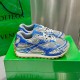 Bottega Veneta Orbit Sneaker Lightweight Technical Fabric Blue / Silver Bottega Veneta Orbit Sneaker Lightweight Technical Fabric Blue / Silver
