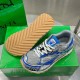 Bottega Veneta Orbit Sneaker Lightweight Technical Fabric Blue / Silver Bottega Veneta Orbit Sneaker Lightweight Technical Fabric Blue / Silver