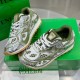 Bottega Veneta Orbit Sneaker Lightweight Technical Fabric Mud / White Bottega Veneta Orbit Sneaker Lightweight Technical Fabric Mud / White
