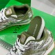 Bottega Veneta Orbit Sneaker Lightweight Technical Fabric Mud / White Bottega Veneta Orbit Sneaker Lightweight Technical Fabric Mud / White