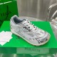 Bottega Veneta Orbit Sneaker Lightweight Technical Fabric and Mesh Silver Bottega Veneta Orbit Sneaker Lightweight Technical Fabric and Mesh Silver