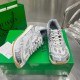 Bottega Veneta Orbit Sneaker Lightweight Technical Fabric and Mesh Silver Bottega Veneta Orbit Sneaker Lightweight Technical Fabric and Mesh Silver