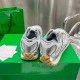 Bottega Veneta Orbit Sneaker Lightweight Technical Fabric and Mesh Silver Bottega Veneta Orbit Sneaker Lightweight Technical Fabric and Mesh Silver