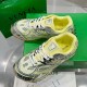 Bottega Veneta Orbit Sneaker Lightweight Technical Fabric Yellow / Silver Bottega Veneta Orbit Sneaker Lightweight Technical Fabric Yellow / Silver