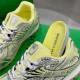 Bottega Veneta Orbit Sneaker Lightweight Technical Fabric Yellow / Silver Bottega Veneta Orbit Sneaker Lightweight Technical Fabric Yellow / Silver