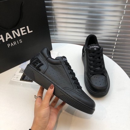 Chanel Spring Summer 2020 Black Trainers
