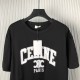 Celine loose t-shirt in cotton jersey Celine loose t-shirt in cotton jersey