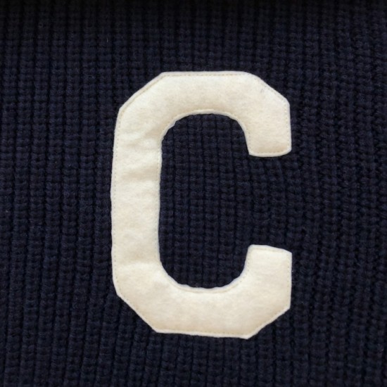 Celine college hooded sweater in wool navy Celine college hooded sweater in wool navy