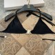 Celine Triomphe Swimsuit in Matte Jersey Black Celine Triomphe Swimsuit in Matte Jersey Black