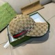 Gucci Original GG canvas baseball hat with Web Beige Gucci Original GG canvas baseball hat with Web Beige