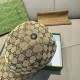 Gucci Original GG canvas baseball hat with Web Beige Gucci Original GG canvas baseball hat with Web Beige
