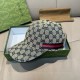 Gucci Original GG canvas baseball hat with Web Blue Gucci Original GG canvas baseball hat with Web Blue