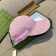 Gucci Original GG canvas baseball hat with Web Pink Gucci Original GG canvas baseball hat with Web Pink