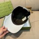 Gucci Original GG canvas baseball hat with Web White Gucci Original GG canvas baseball hat with Web White