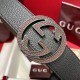 Gucci Reversible belt with Interlocking G buckle Brown Gucci Reversible belt with Interlocking G buckle Brown