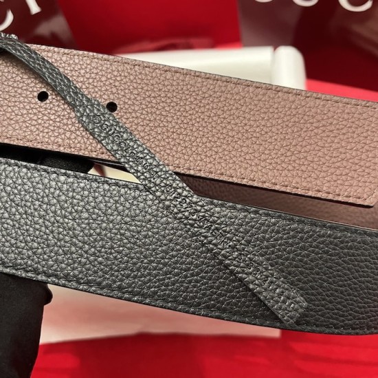 Gucci Reversible belt with Interlocking G buckle Brown Gucci Reversible belt with Interlocking G buckle Brown