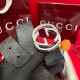Gucci GG belt with Interlocking G buckle Black Gucci GG belt with Interlocking G buckle Black