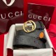 Gucci GG belt with Interlocking G buckle Black Gucci GG belt with Interlocking G buckle Black