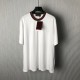 Gucci Jersey T-shirt with Web White Gucci Jersey T-shirt with Web White
