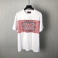 Gucci Printed cotton jersey T-shirt