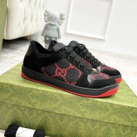 Gucci GG Screener Trainer Black Suede