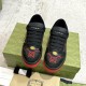 Gucci GG Screener Trainer Black Suede Gucci GG Screener Trainer Black Suede