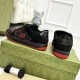 Gucci GG Screener Trainer Black Suede Gucci GG Screener Trainer Black Suede
