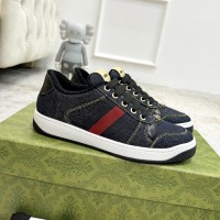 Gucci GG Screener Trainer Blue Denim