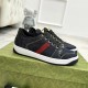 Gucci GG Screener Trainer Blue Denim Gucci GG Screener Trainer Blue Denim