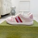 Gucci GG Screener Trainer Pink Suede Gucci GG Screener Trainer Pink Suede