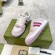Gucci GG Screener Trainer Pink Suede Gucci GG Screener Trainer Pink Suede