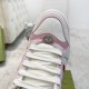 Gucci GG Screener Trainer Pink Suede Gucci GG Screener Trainer Pink Suede