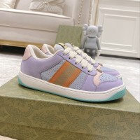 Gucci GG Screener Trainer Purple Suede